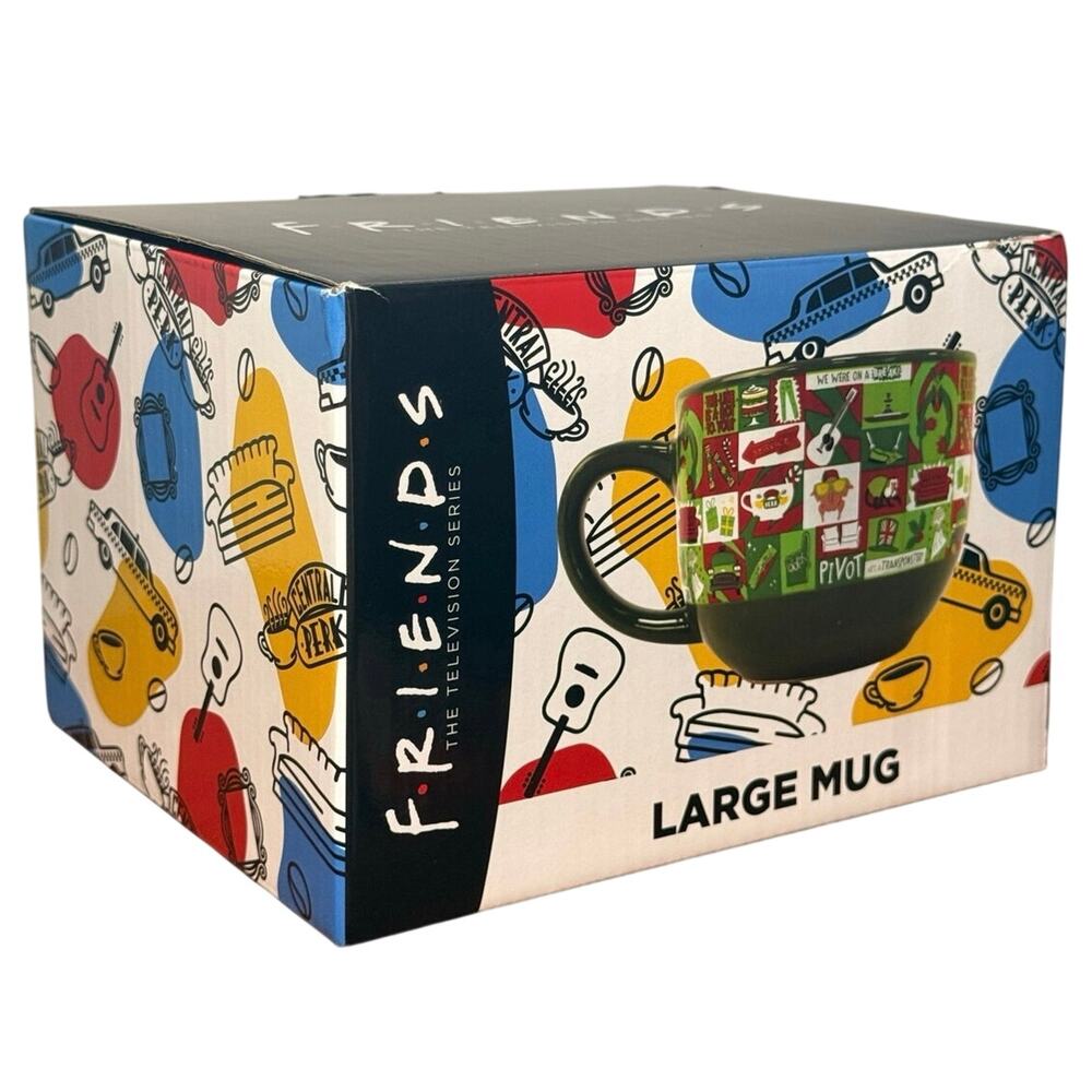 Friends TV Show Large Mug CultureFly Subscription Box Exclusive NIB 16.3oz